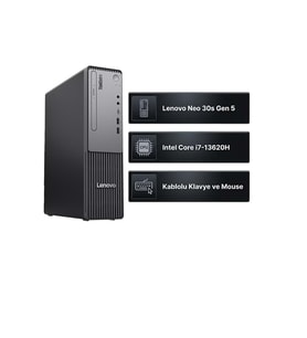 Lenovo ThinkCentre Neo 30s Gen 5 13DJS00L00 Intel Core i7-13620H 16GB 512GB SSD FreeDOS Mini Pc