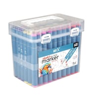 Rich Art X Sketch Marker Duo Çift Uçlu Marker Kalem 60 Renk Set 18050