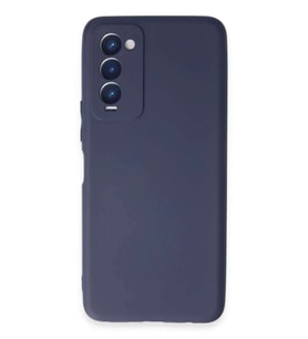 Camon 18 Kılıf First Silikon - Lacivert