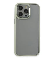 Newface Apple iPhone 14 Pro Max Kılıf Power Silikon - Yeşil