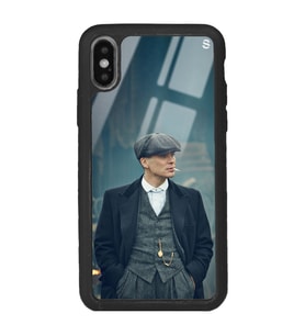 iPhone Xs Max Peaky Blinders Thomas Shelby Tasarımlı Glossy Telefon Kılıfı