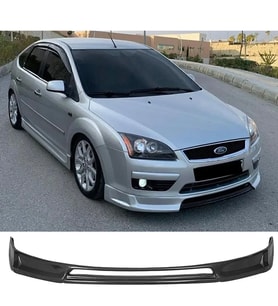 Ford Focus 2 Ön Ek Plastik Siyah karlık-ön-ek-bodykit 2005 2006 2007 2008 Makyajsız Kasa