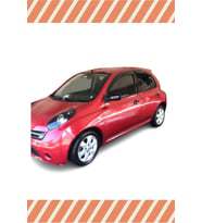 Nıssan Micra 2011-2018 4'lü Mügen Tip Cam Rüzgarlığı