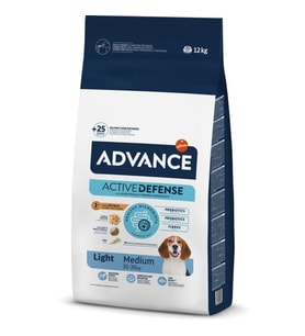 Advance Light Tavuklu Orta Boy Köpek Maması 12 kg