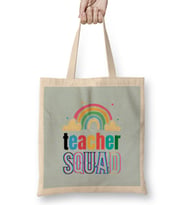 Teacher Gift-Learning Inspire-Science Student School Inspirational KIDS WOMEN Men Bez Çanta Uzun Saplı
