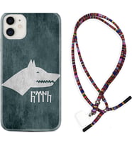 Apple iPhone 11 12 13 Mini Kılıf Boyun Asklı Rasta Silikon Göktürk 2 1411