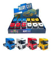 Metal DAF Tır Kafası Işıklı Müzikli Oyuncak – 12 cm