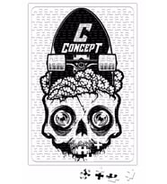 Concept SK8 Caveira Puzzle 240 Parça Yapboz