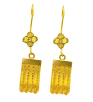 Cigold Taşsız Küpe 22 Ayar Altın 8,66 Gr OA-6400