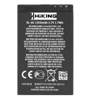 Hiking X9 İçin Pil Batarya Bl-4u 1000 Mah