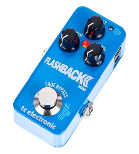 Tc Electronic Flashback Mini Delay Yerleşik TonePrints* ve Ses Dokunma ile Ultra Kompakt Gecikme Pedalı
