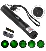 Ws-503 100Mw Desen Başlıklı Şarjlı Yeşil Pointer