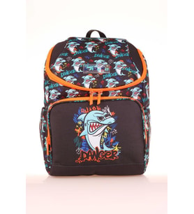 Kaukko Kids Sırt Çantası Cube Shark L5175 (Siyah)