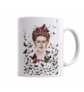 Frida Kahlo 8 Kupa Bardak Porselen