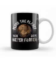 Vintage Pluto (1930 2006) Never Forget Distressed Kupa Bardak Porselen