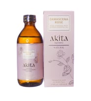 Akita %100 Doğal Yağı Alınmamış Gül Suyu Cam Şişe 200mL