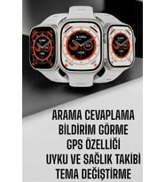 Akıllı Saat Nabız Ölçebilen Yeni Nesil Gps Adımsayar Özelliği - Lisinya