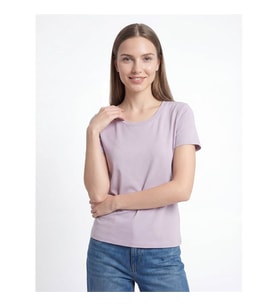 Loft Regular Fit Lila Kadın T-Shirt LF2040480