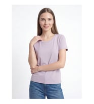 Loft Regular Fit Lila Kadın T-Shirt LF2040480