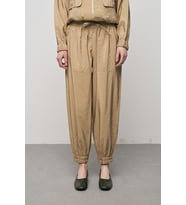 Kadın Comfort Beli Lastikli Modern Kesim Pantolon (Bej)