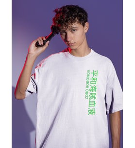 Roronoa Zoro One Piece Sırt Baskılı Unisex Oversize Anime Tişört