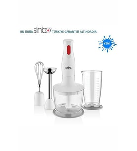 Sinbo Shb-3147 El Blender Seti Beyaz*12 Adet