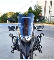 MOTOCAM Benelli TRK 502  Ön Cam 2017-2026 Model 54cm Füme Renkli 4mm
