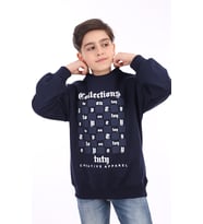 Toontoy Erkek Çocuk Baskılı Sweatshirt (Lacivert)