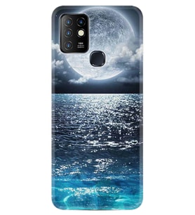 INFINIX Hot 8 9 10 11S Hot 10 Play 10T Kılıf Desemli Silikon Great Moon 1301