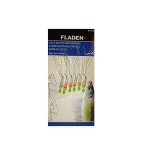 F1279-4 Fladen Sabiki Lumi Shrimp Kanca No:4 6lı Lüfer Palamut Çaparisi