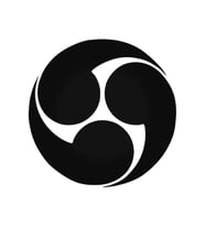 Japonca Shinto Tomoe Oto Sticker 20 Cm