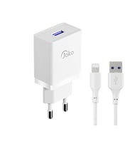 oko JK77 15W + PX17 1M 2.4A Usb to Lightning Kablolu PD Şarj Cihazı