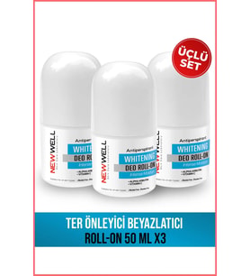 NEW WELL 3 LÜ ROLON BEYAZLATICI