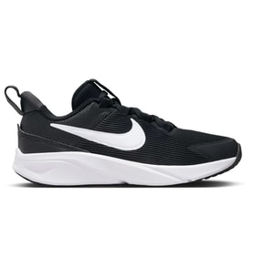 Nike Star Runner 4 NN (PS) Running Elastik Bağcıklı Çocuk Yürüyüş Koşu Ayakkabısı Siyah Beyaz