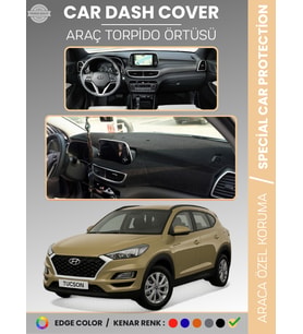 HYUNDAİ TUCSON (2018-2021) Torpido Örtüsü Ön Göğüs Koruma Torpido Koruma Tam Uyum Çatlamayı Önler