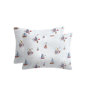 %100 Pamuklu Fermuarlı Bebek Yastık Kılıfı 38x50 ( 2 Adet )