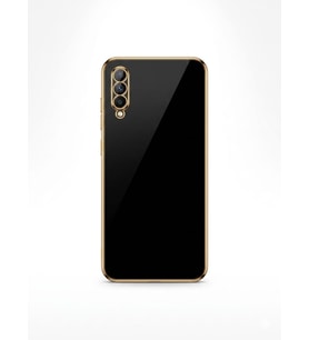 Samsung Galaxy A 70 Parlak Siyah Silikon Kılıf Modeli
