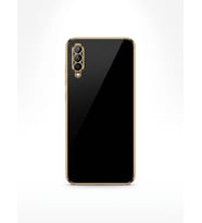 Samsung Galaxy A 70 Parlak Siyah Silikon Kılıf Modeli