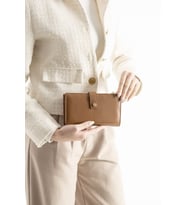 Jacquline CLCZ049C Kadın Cüzdan Camel