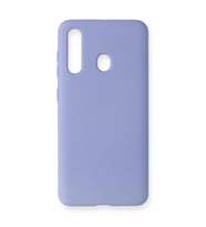 Samsung Galaxy M40 Kılıf Nano İçi Kadife Silikon - Lila