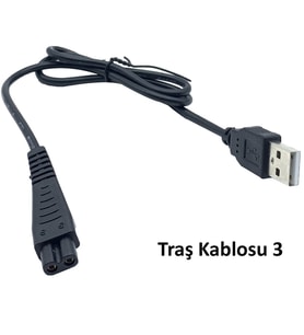 Ayt Tıraş Makinaları İçin Usb Şarj Kablosu No:3
