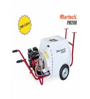 Bartech PM200 Pulverizatör Pistonlu İlaçlama Makinesi 200 Litre (Karışık)