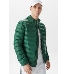 Lacoste Synthetic Fill Jacket Gizlenebilir Kapişonlu Şişme Erkek Mont Mavi