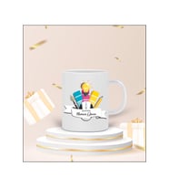 Kişiye Özel Grafiker Tasarımlı Kupa Bardak (Beyaz)