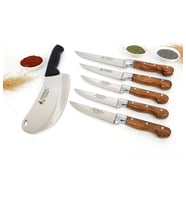 Sürmene mutfak bıçak soğan satırlı 6 lı set