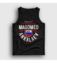 Presmono Unisex Siyah Dagestan Ufc Mma Magomed Ankalaev Atlet