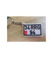 Kişiye Özel Motor Plakalığı Anahtarlık