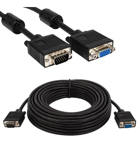 Narita HD15P Erkek/Dişi 15 Pin 30 Metre VGA Görüntü Uzatma Kablosu