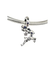 Yeniyıl Geyiği Charm  925 Ayar Gümüş