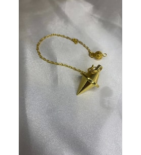 Pirinç Pandül Sarkaç Metal Topaç (Gold)